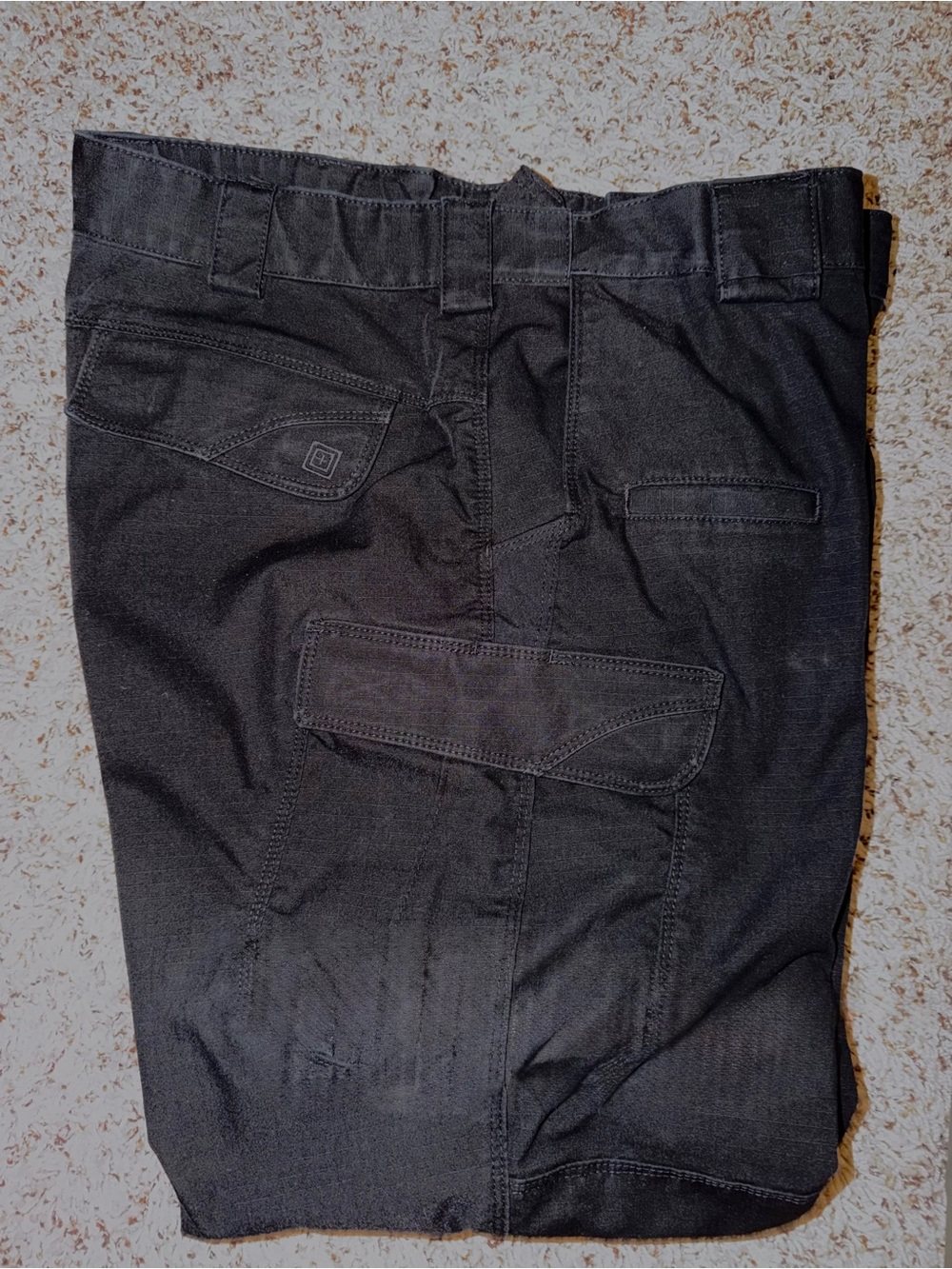 2 Pair 5.11 Tactical Men's Cargo Shorts in Black and Olive 36x30 - Picture 2 of 6